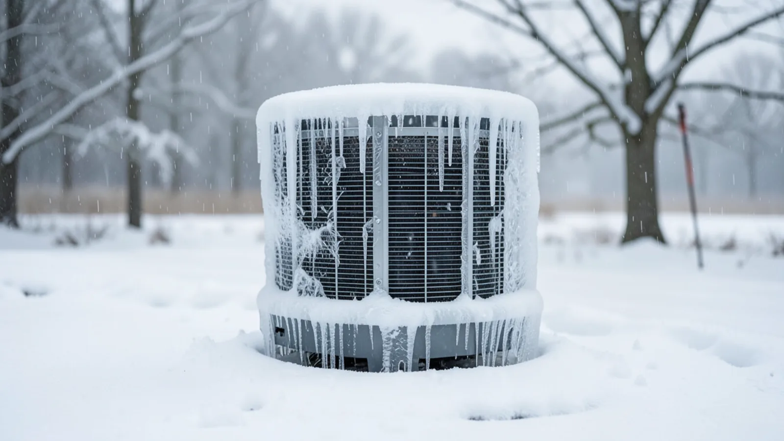 Heat Pump Frozen Over After a Triangle Ice Storm? What to Do
