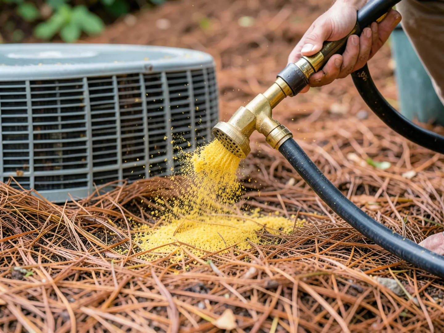Bond Park Loblolly Pine Canopy and Severe Spring Coil Fouling - Quality Heat and Air Cary NC